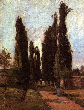 Camille Pissarro Painting - the road Camille Pissarro